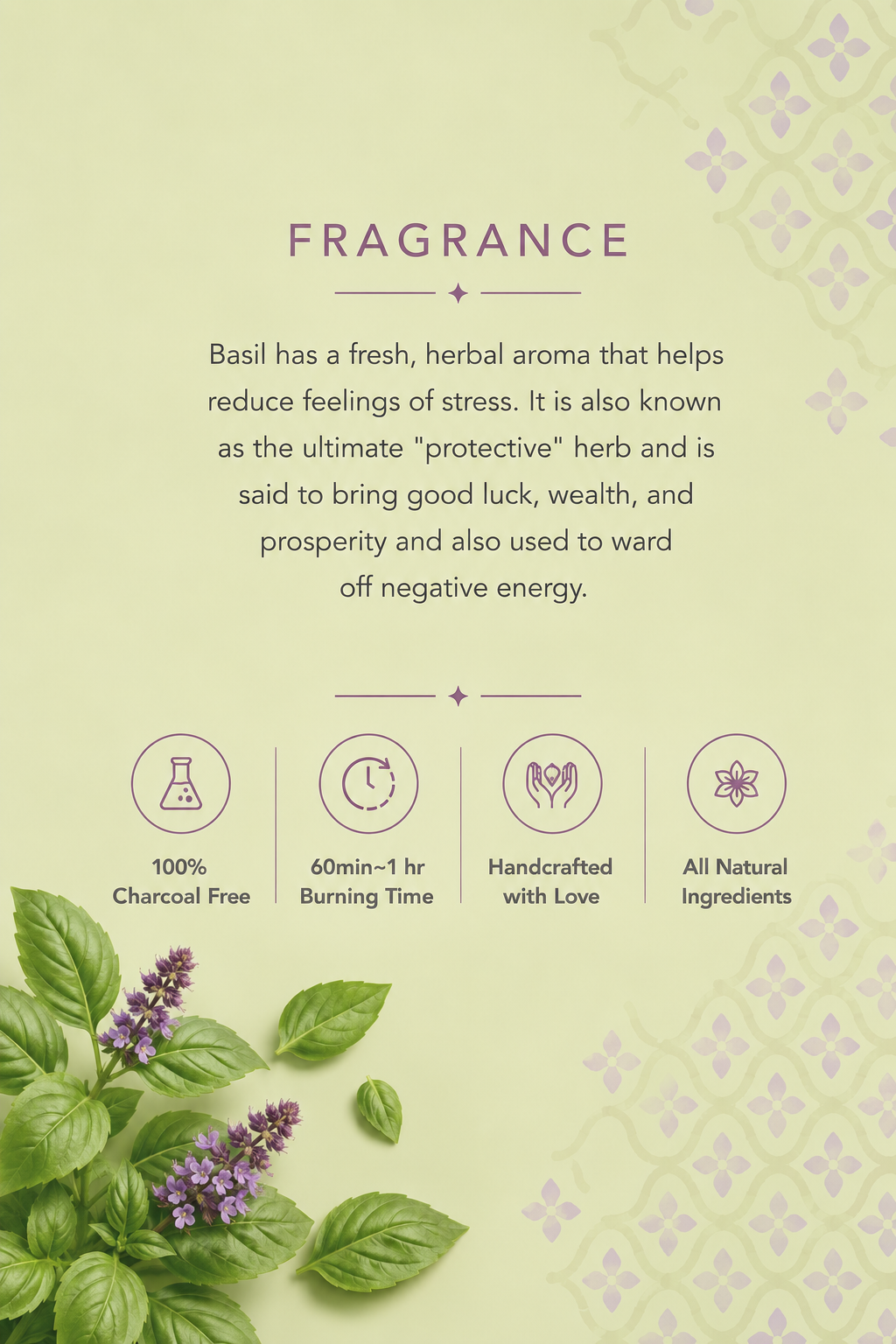 Basil Incense Sticks