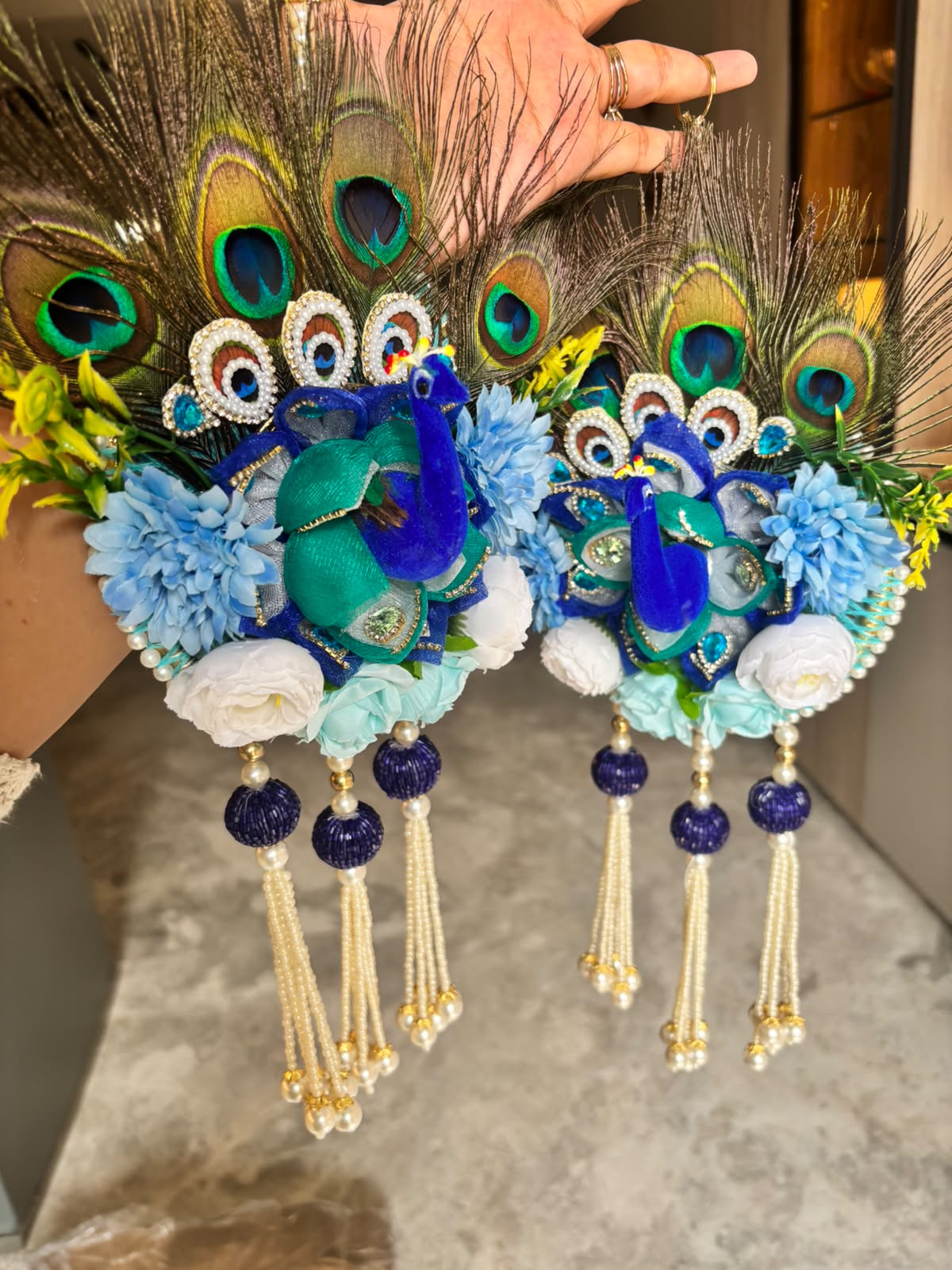 3D Mor Hanging – Handcrafted Peacock Decorative Hanging