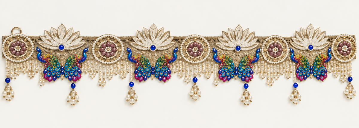 Mayura Kamal Pearl Toran Bandhanwar