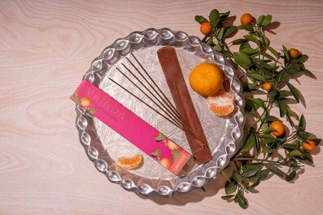Orange Incense Sticks