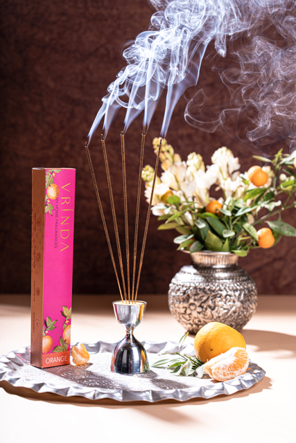 Orange Incense Sticks