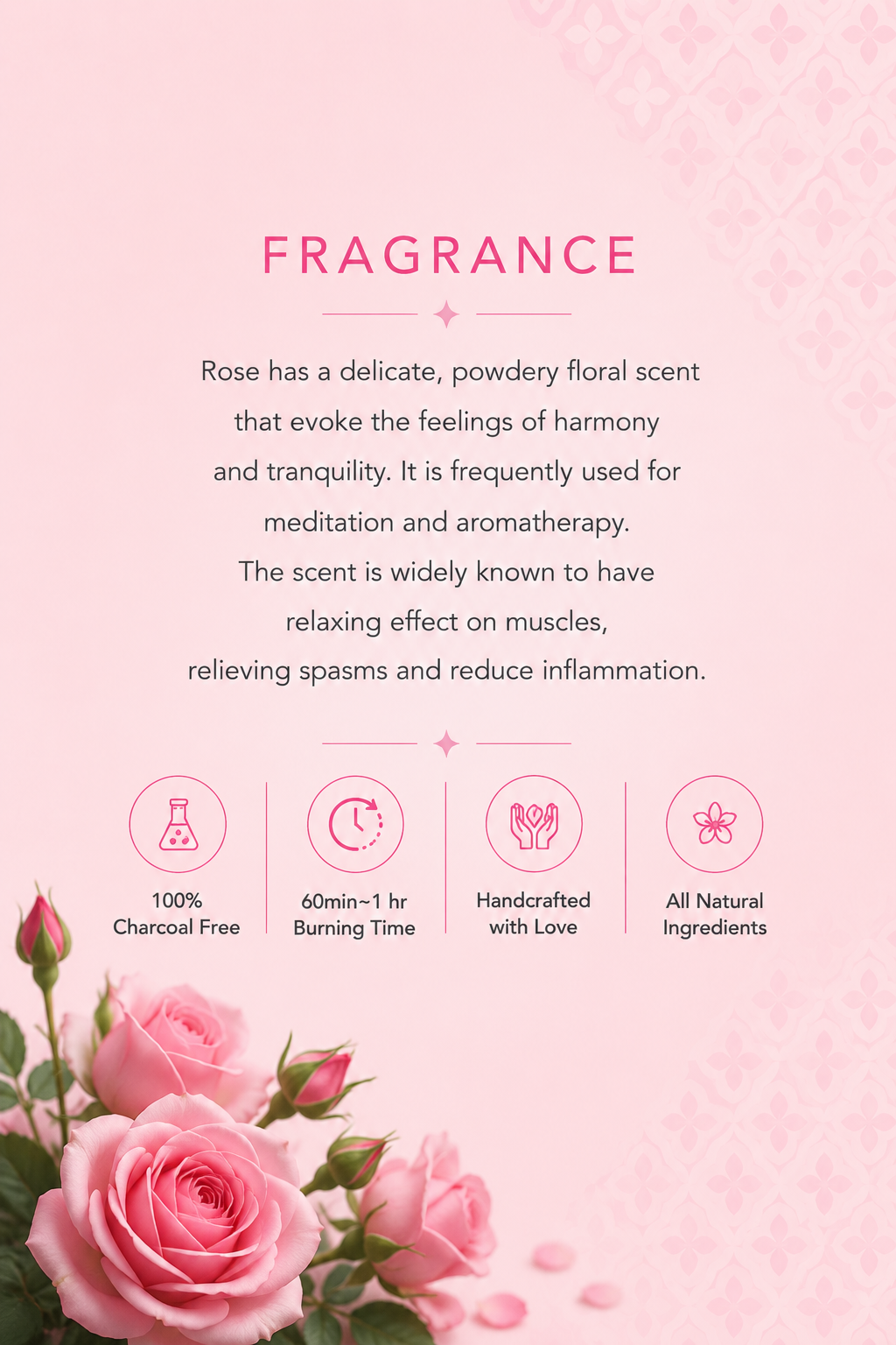 Rose Incense Sticks